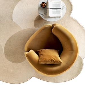 Tapis 200x300cm CURVED Calligaris nuances de beige