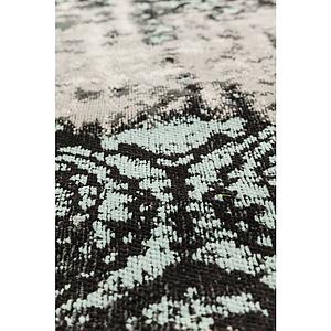 Tapis 240x170cm KELIM ORNAMENTS Kare Design bleu