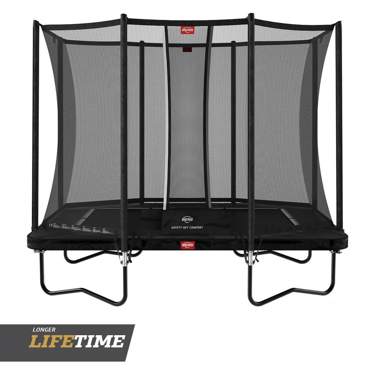 Trampoline Regular 280cm FAVORIT ULTIM + Safety Net Comfort Berg Black