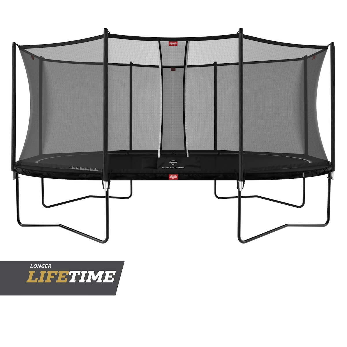 Trampoline Regular 520cm FAVORIT + Safety Net Comfort Berg Black