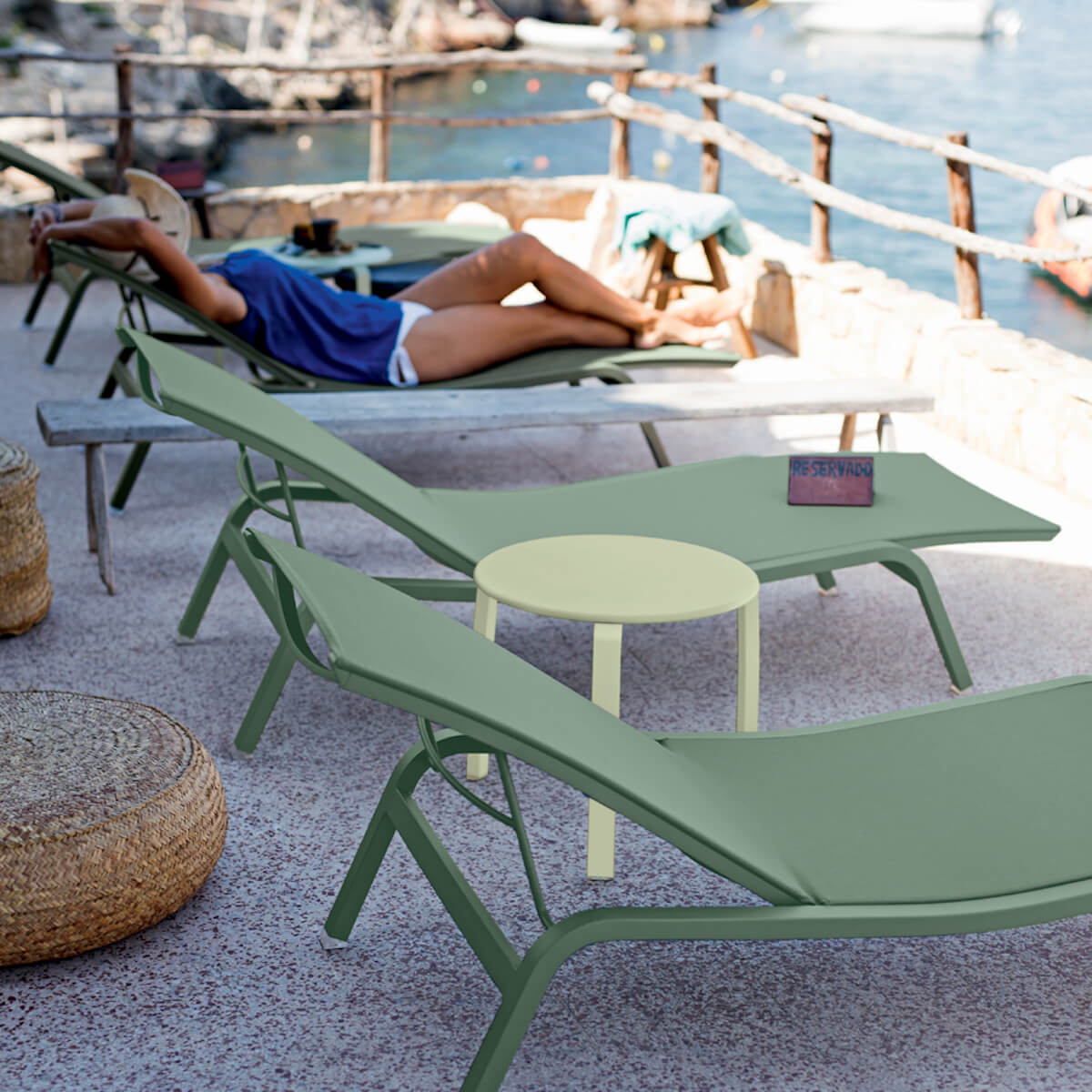 Transat ALIZE Fermob vert cactus