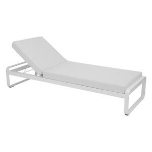 Transat BELLEVIE Fermob blanc coton-blanc grisé