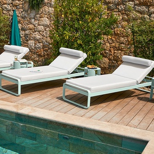 Transat BELLEVIE Fermob carbone/gris graphite