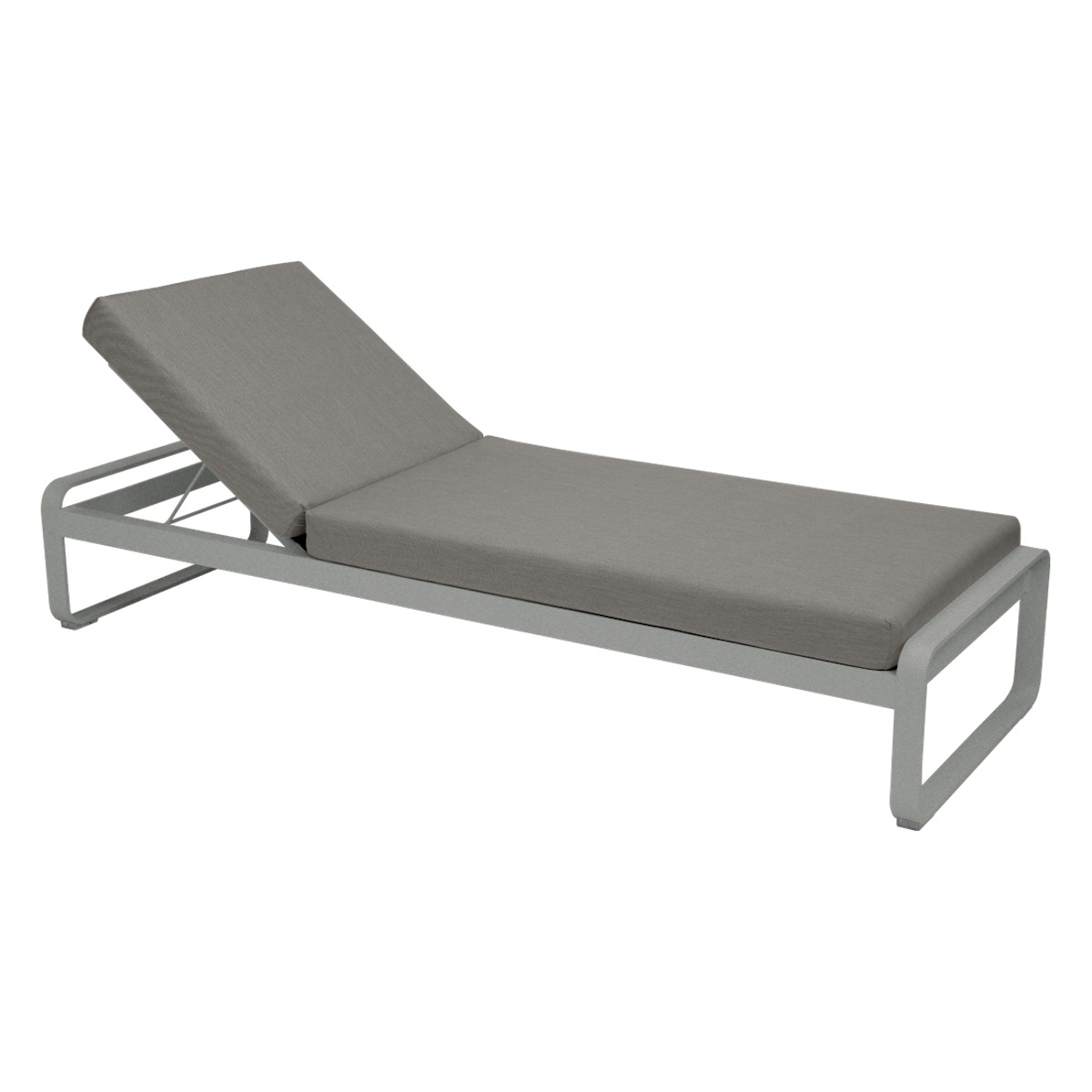 Transat BELLEVIE Fermob gris lapilli-taupe grisé