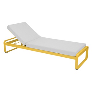 Transat BELLEVIE Fermob miel NEW-blanc grisé