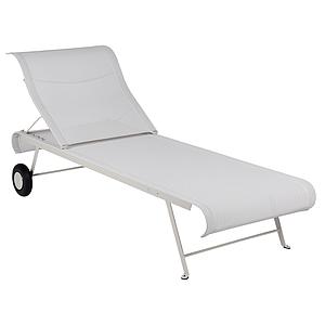 Transat DUNE Fermob gris argile stereo