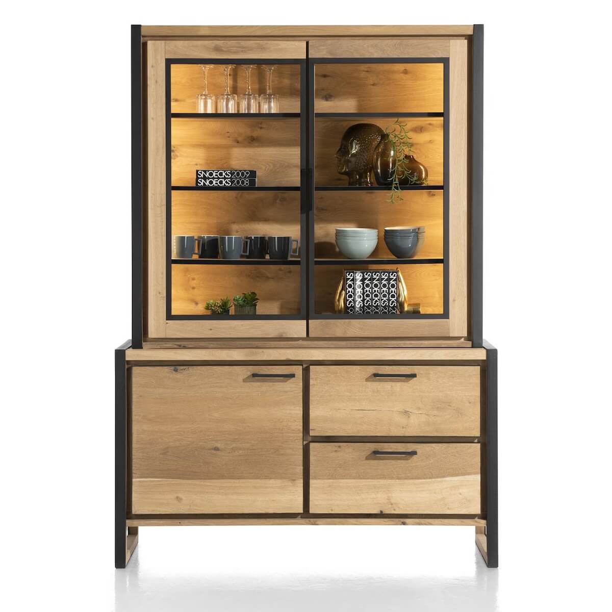 Vaisselier avec buffet 140cm METALO Henders & Hazel