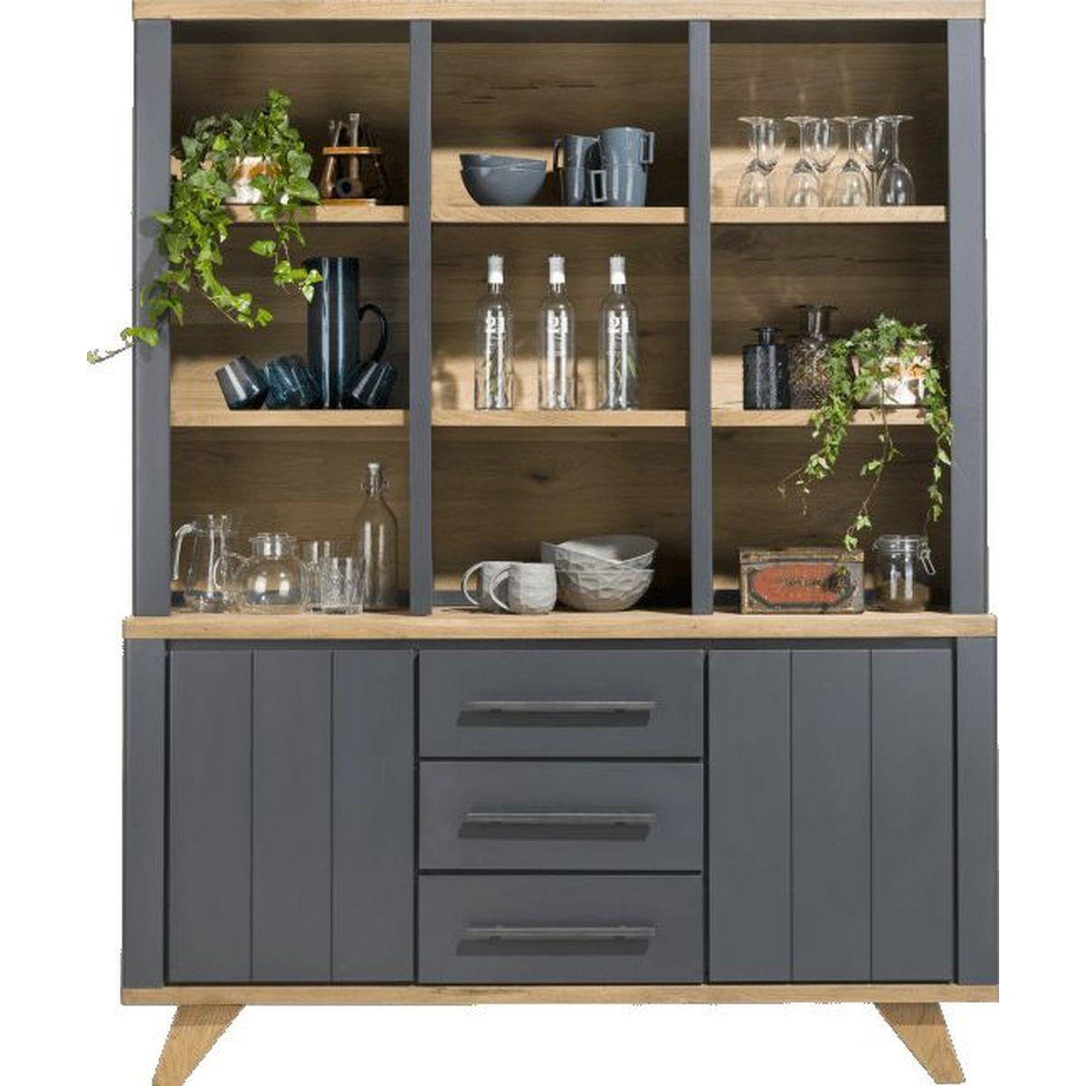 Vaisselier JARDIN Henders & Hazel Anthracite 