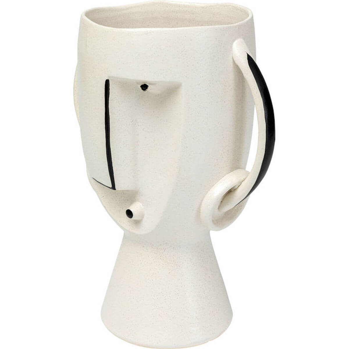 Vase 30cm FACE POT Kare Design