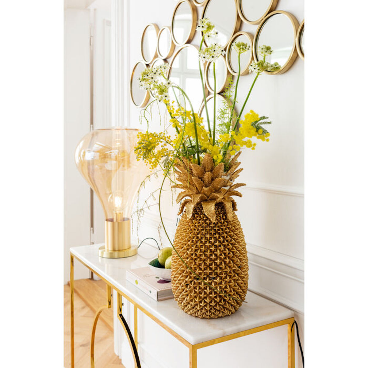 Vase 50cm PINEAPPLE Kare Design