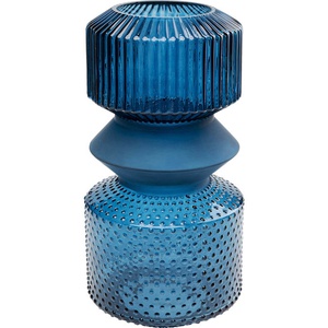 Vase Marvelous Duo Blue 36cm Kare Design