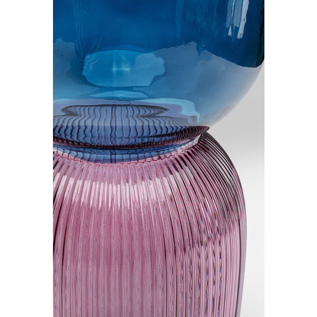 Vase Marvelous Duo Blue Purple 40cm Kare Design