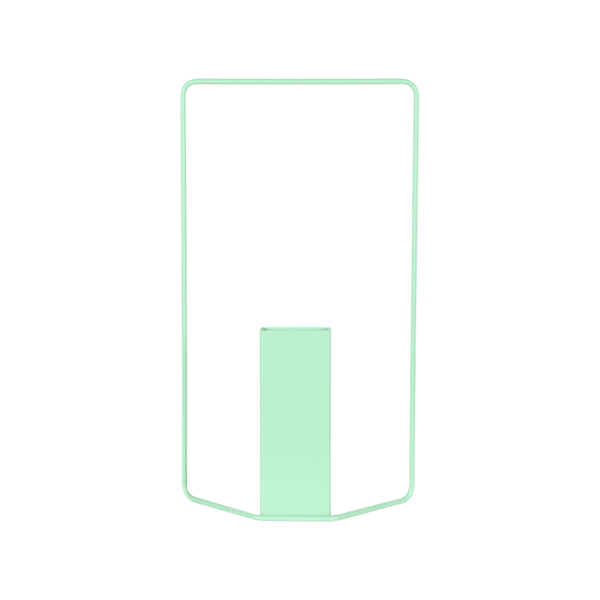 Vase rectangulaire ITAC Fermob vert opaline
