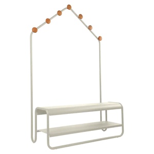 Vestiaire FUNAMBULE Fermob Indoor gris argile