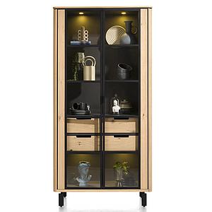 Vitrine 100cm LIVADA Henders & Hazel Naturel