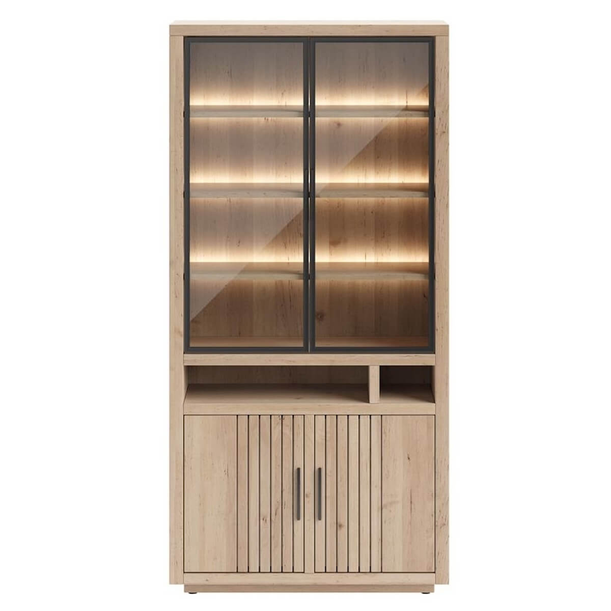 Vitrine 100cm PAVIE Henders & Hazel Naturel